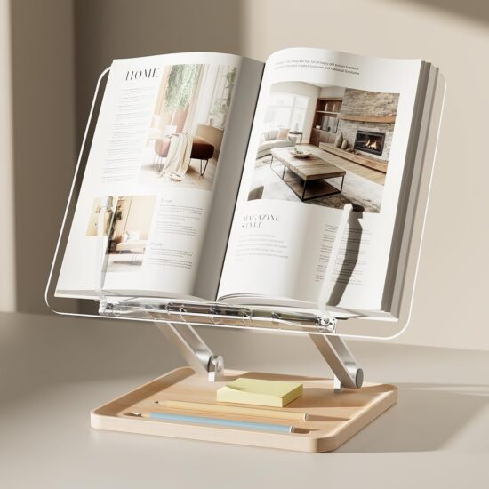 Acrylic Book Stand for Reading