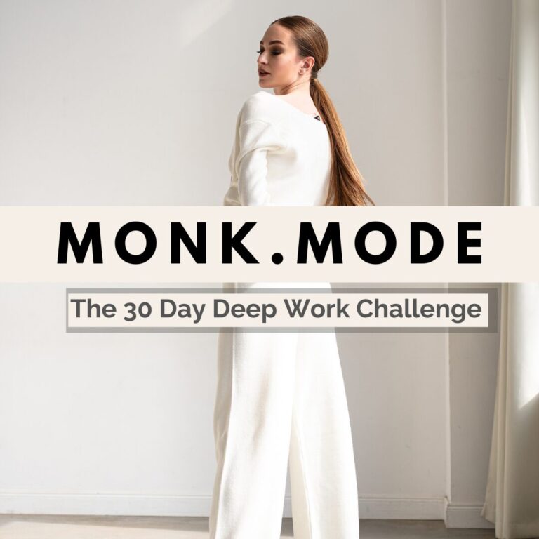 Monk Mode: deep work challenge