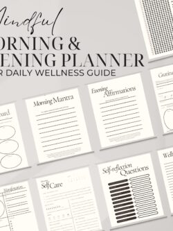 Mindful Morning and Evening Planner