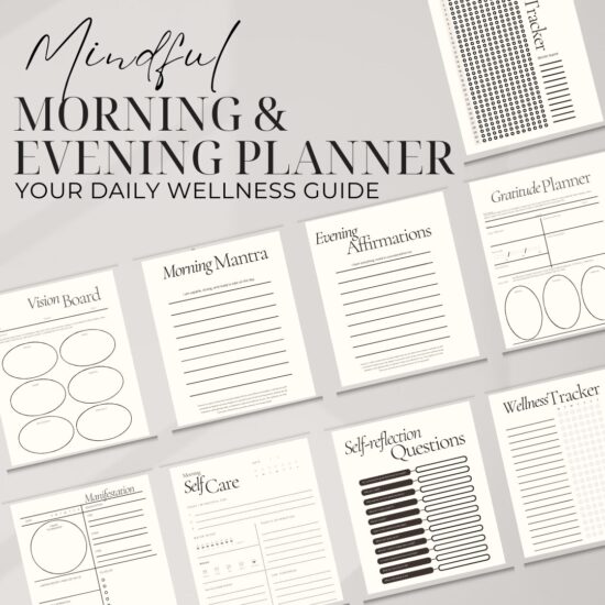 Mindful Morning and Evening Planner