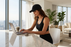 A picture of a woman who lives a soft life with savage work ethic