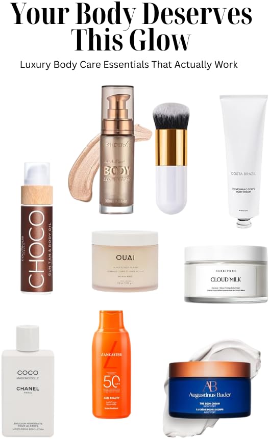 Skin Care products to get your body to glow