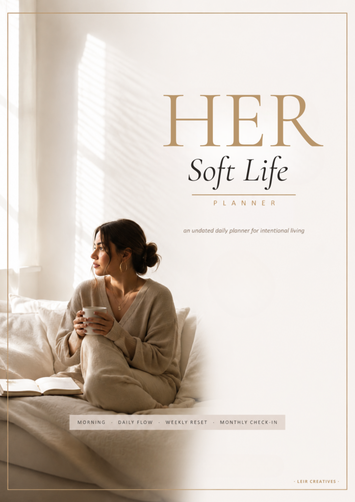 The cover of Her Soft Life Planner