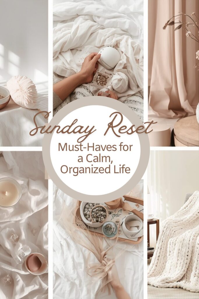 A list of Amazon Sunday Reset Must haves