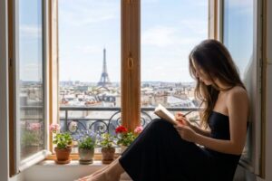 woman writting on her journal, using the journal prompts checklist