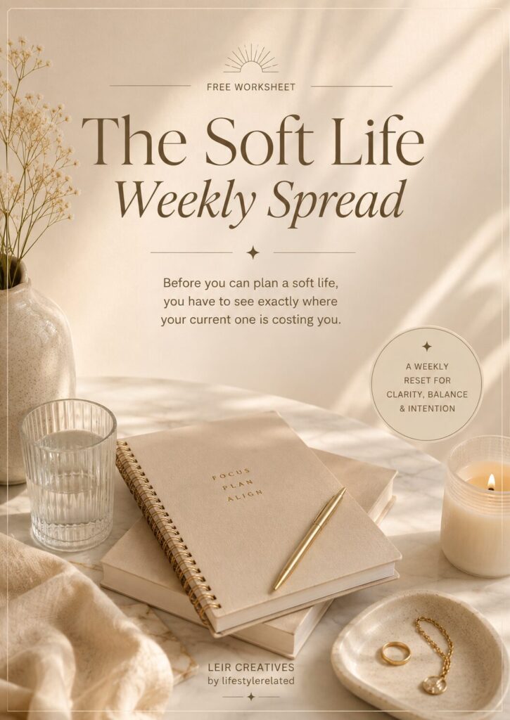 Free Soft Life Weekly Spread