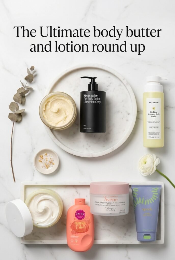 Top Body Butter and Lotion round up